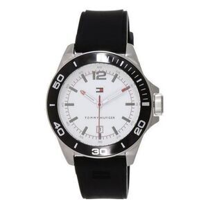 Tommy Hilfiger Black & Silver Watch